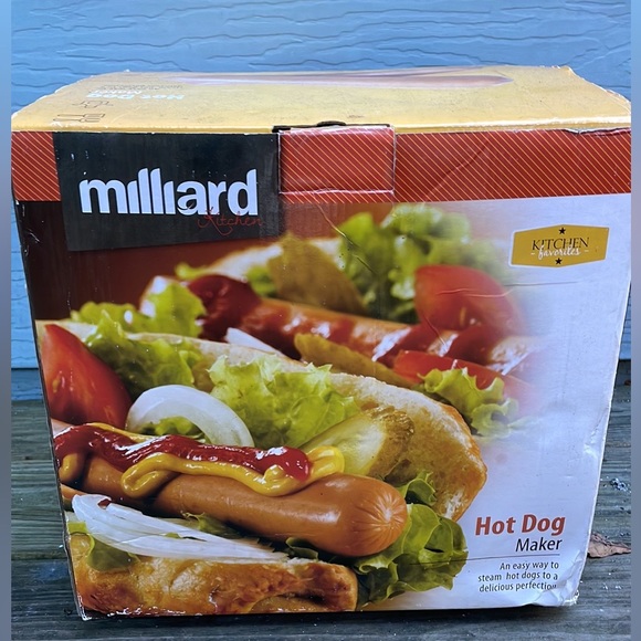 ⚜️Milliard Hot Dog Maker and Bun Warmer! NWT! - Picture 1 of 7